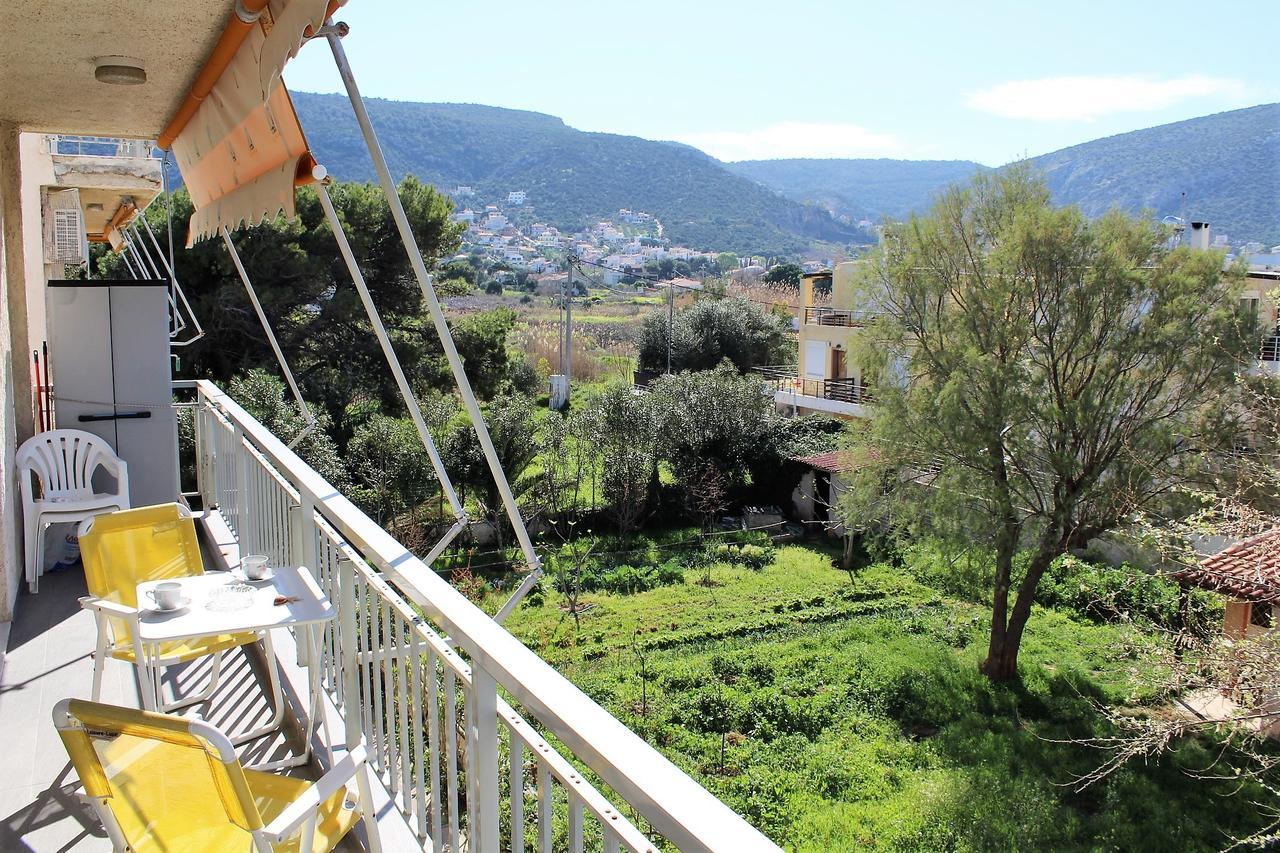 Apartment Sea View In Front Of The Beach Of Agia Marina Pórto Ráfti Dış mekan fotoğraf